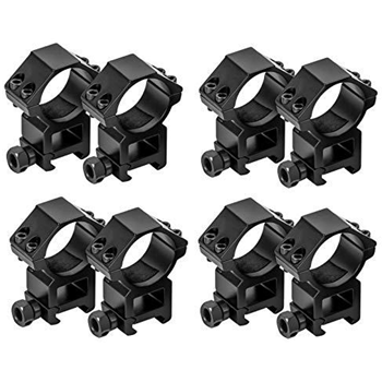   Gogoku Scope Rings 8 Pack High Profile Scope Mount Picatinny Weaver Rail - $11.99 (Free S/H over $25) - $11.99