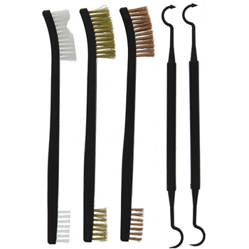   SE Gun Cleaning Set - 3 Brushes, 2 Double Ended Picks - $7.19 (Free S/H over $25) - $7.19