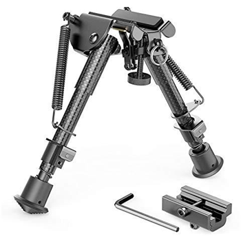    25% OFF 6-9 Inches Picatinny Bipod with Picatinny Adapter Carbon Fiber Bipod w/code DK3OOC7M - $19.49 (Free S/H over $25) - $19.49