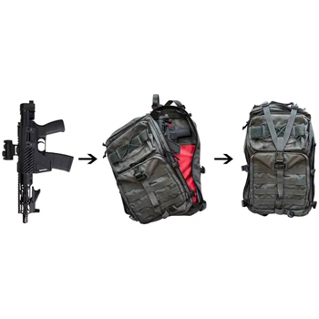   RÃ¶K Valkyrie Combat .223 Wylde 7.5â€ with Folding Brace, Sig Romeo MSR and Backpack - $1495.00 (Free S/H over $750) - $1,495.00