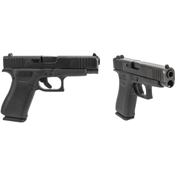   GLOCK Blue Label (Military & LEO) 48 9mm Fixed Sights 10 RD - Black - $358 - $358.00