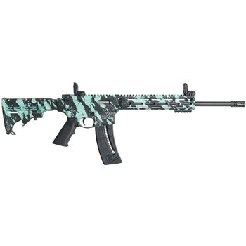   Smith & Wesson M&P 15-22 Sport .22 LR Robin's Egg Blue Platinum - $529.99 - $529.99