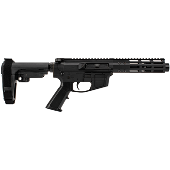   Foxtrot Mike Products 5" Glock Style Ultra Light Barrel .45ACP AR Pistol W/ SBA3 Brace - $699.99 - $699.99