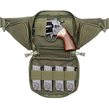   Tacticool Concealed Carry Pistol Fanny Pack (Army Green, Black) - $19.95 (Free S/H over $25) - $19.95
