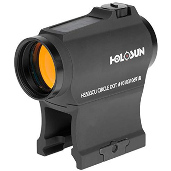   HOLOSUN Paralow Red Dot Sight 1X 2 MOA Dot & 65 MOA Circle Matte Black - $255.99 (Free S/H over $25) - $255.99