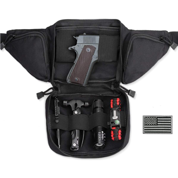   LIVANS Concealed Carry Fanny Pack Holster (Black, FDE, Camo) - $18.99 (Free S/H over $25) - $18.99