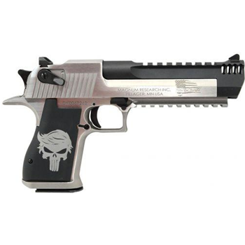   Magnum Research Desert Eagle Trump Punisher 50 AE Brushed Stainless - $2499.99 - $2,499.99