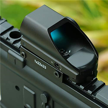   OTW RS-25 1x22x33mm Reflex Sight, Multiple Reticle Picatinny Rail Mount, Absolute Co-Witness - $48.99 (Free S/H over $25) - $48.99