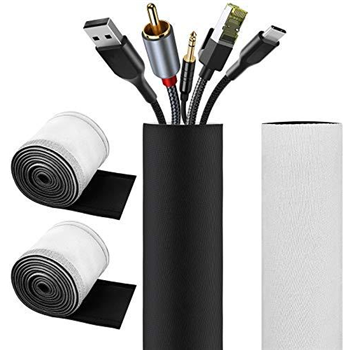   50% OFF NOOLA 118-inch Cable Management Sleeve Cuttable Cord Organizer System w/code VFF7VVGT - $6.50 (Free S/H over $25) - $6.50