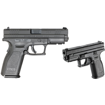   Springfield XD Defenders Series 9mm 4" Pistol, Black - $399.99 - $399.99