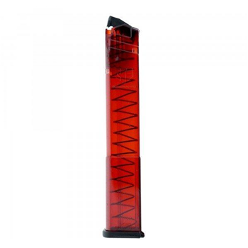   ETS Sig Sauer P320 9mm 30-Round Extended Magazine (Red, Clear) - $19.99