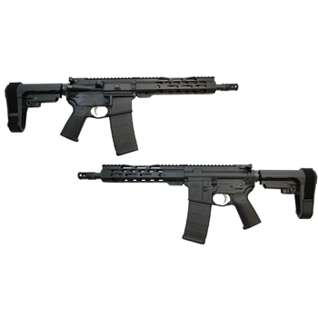   PSA 10.5" Carbine-Length 5.56 NATO 1/7 Nitride 9" Lightweight M-Lok MOE EPT SBA3 Pistol - $859.99