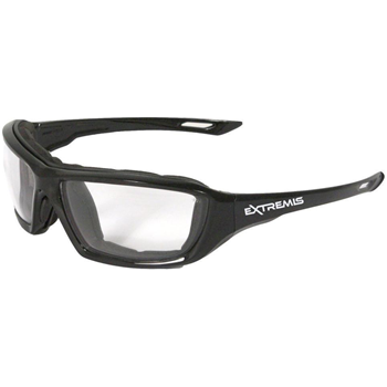   Radians XT1-11 Extremis Full Black Frame Safety Glasses with Clear Anti-Fog Lens - $5.29 & FREE Shipping - $5.29