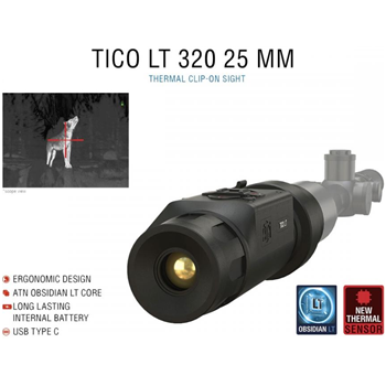   ATN - TICO LT 320 25mm Thermal Clip-On - $2359 w/code "MZB" - $2,359.00