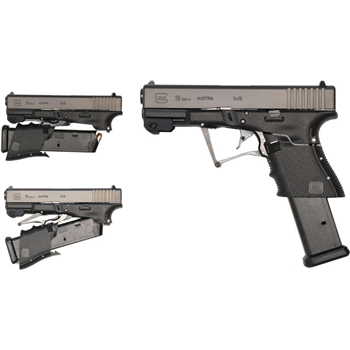   Full Conceal M3D 19 Gen4 9mm Foldable 4" Barrel Fixed Sights Glock OEM Rail 21rd - $1199.99 (Free S/H over $750) - $1,199.99