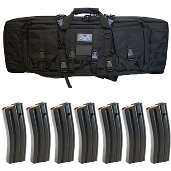  PSA 36" Single Gun Case & Seven 30rd D&H Magazines - $149.99 - $149.99