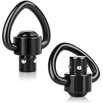   EZshoot 2 PCS D-Loop Quick Detach Sling Swivel Mount with Heavy Duty Push Button - $7.98 w/code "UT2J9CI9" (Free S/H over $25) - $7.98