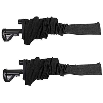   Gogoku Gun Socks 2-Pack Gun Sock Silicone-Treated Extra-Wide Rifle Socks Fit Scopes Knit Sleeve Case Dust Cover Outdoor - $7.99 (Free S/H over $25) - $7.99