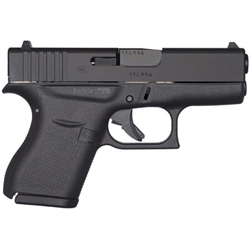   Glock 43 9mm 3.39" Barrel 6 Rnd Fixed Sights Black - $799.99 (Free S/H over $750) - $799.99