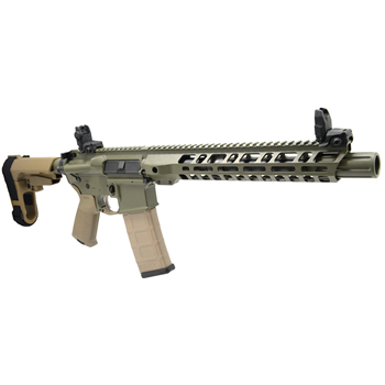   PSA Customs .300 Bo, 10.5" Nitride, 12" Slim-Line Handguard, MLOK MOE SBA3 Pistol w/MBUS - $949.99 - $949.99