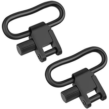   EZshoot 2 PCS QD Quick Detachable Sling Swivel 1.25'' Heavy Duty Shotgun Tri-Lock Sling Mount - $6.39 w/code "CCHYOAT6" (Free S/H over $25) - $6.39