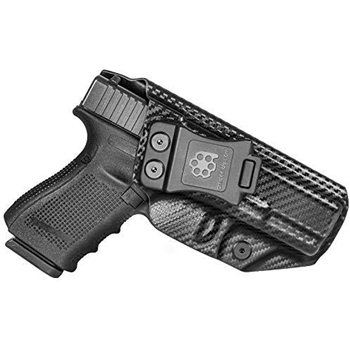   Amberide IWB KYDEX Holster Fit: Glock 19 19X 23 32 45 (Gen 1-5) - $37.99 - Buy two get 10% OFF - Black Carbon Fiber (Free S/H over $25) - $37.99