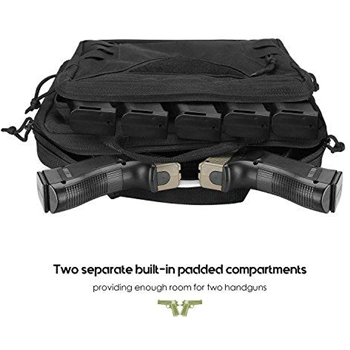   ProCase Tactical Pistol Case, Shooting Range - $20.99 (Free S/H over $25) - $20.99