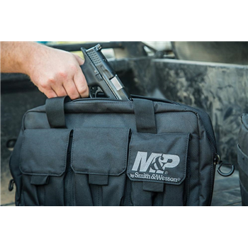   S&W Gear Pro Tac Double Handgun Case Padded Pistol Bag (Black) - $22.06 (Free S/H over $25) - $22.06