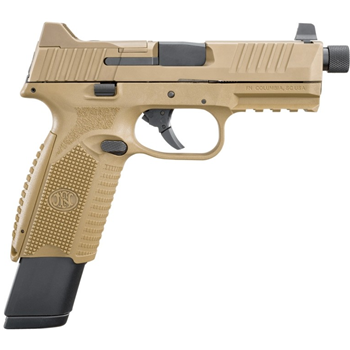   FN 509 Tactical 4.5" 9mm 17/24 Round Pistol, Flat Dark Earth - $899.99 - $899.99
