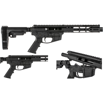   Foxtrot Mike Products 7" Glock Style Side Charging 9mm AR Pistol w/ SBA3 Brace - $699.99 - $699.99