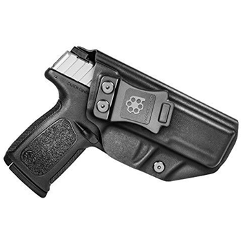   Amberide IWB KYDEX Holster Fit: S&W SD9 VE & SD40 VE Inside Waistband Adjustable Cant US KYDEX Made (Black, Right - $26.99 (Free S/H over $25) - $26.99