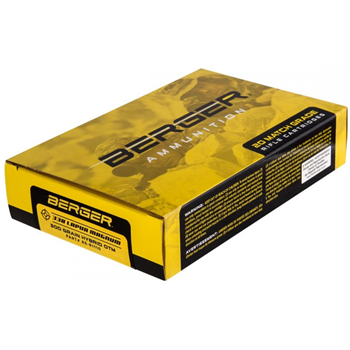 338 Lapua Magnum 300gr Hybrid OTM 20/Box : BERGER BULLETS MATCH GRADE ...