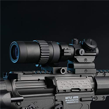   Feyachi M36 1.5X - 5X Red Dot Sight Optics Magnifier with Flip to Side Mount - $82.99 (Free S/H over $25) - $82.99