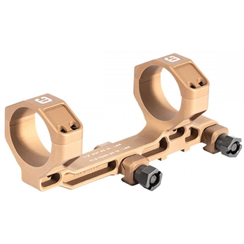   BADGER ORDNANCE - 30mm 1.54" 0 MOA Modular Mount, Tan - $285 w/code "MZA" - $285.00