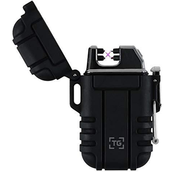   TG Plasma Lighter Windproof Waterproof USB Rechargeable Flameless Dual Arc for EDC Camping - $15.99 (Free S/H over $25) - $15.99