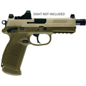   FN Pistol FNX 45 Tactical FDE 15rd Night Sights .45 ACP - $1199.99 - $1,199.99