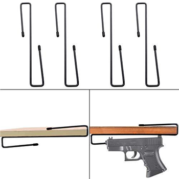   Adoreal 4 PCS Gun Rack, Pistol Rack for Gun Safe Shelf or Stack On Gun Cabinet - $7.19 After Code: â€œMXFZ9HCRâ€ (10%OFF) (Free S/H over $25) - $7.19