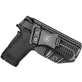   Amberide IWB KYDEX Holster Fit: S&W M&P 380 Shield EZ Inside Waistband - $37.99 - Buy two get 10% (Free S/H over $25) - $37.99