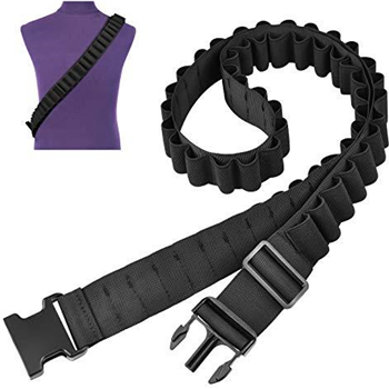   50% OFF Shotgun Shell Bandolier for 12 or 20 Gauge Large Capacity Adjustable Belt w/code 33QY9HLS - $6.49 (Free S/H over $25) - $6.49