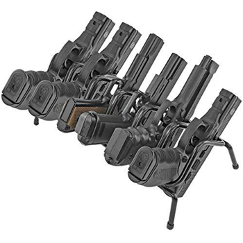   BOOM-10010 Boomstick Gun Accessories 6 Gun Handgun Black Vinyl Coated Pistol Rack - $15.99 (Free S/H over $25) - $15.99