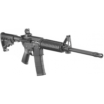   Ruger 16" AR15 5.56 Adjustable Rapid Deploy Rear Sight Rifle, Black - 8500 - $899.99 shipped - $899.99