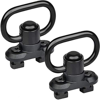   30% OFF QD Sling Swivels 2-Pack Sling Mount 1.25" Push Button Swivels w/code V2BULU7N - $7.68 (Free S/H over $25) - $7.68