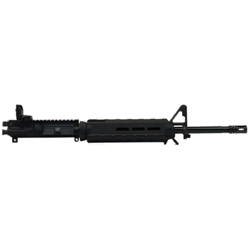   PSA 16" Mid-Length 5.56 NATO 1/7 Nitride MOE Upper With BCG, CH, & MBUS Rear Sight, Black - $499.99 - $499.99