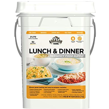   Augason Farms Lunch and Dinner Variety Pail Emergency Food Supply 4-Gallon Pail - $59.98 (Free S/H over $25) - $59.98