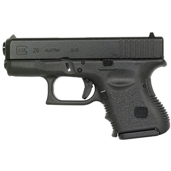   Glock 26 9mm 3.42" Barrel 10 Rnd Fixed Sights - $599.99 - $599.99