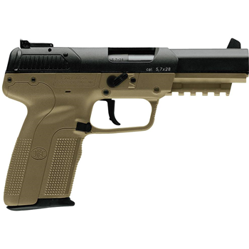   FN 3868929350 Five-seveN Single 5.7mmX28mm 4.8" 20+1 3 Mags FDE Poly Grip - $1413.99 (Free S/H over $750) - $1,413.99