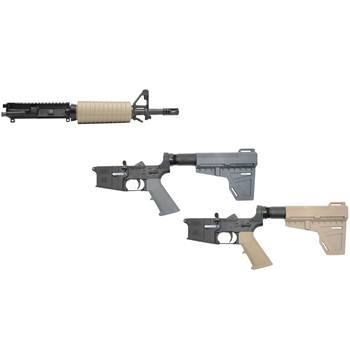   PSA AR-15 Complete Pistol w/ Shockwave Brace - $649.98 + $17 S/H - $649.98