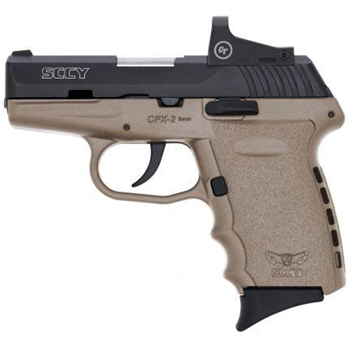   SCCY CPX-2RD 9mm FDE/Black - $349.99 - $349.99