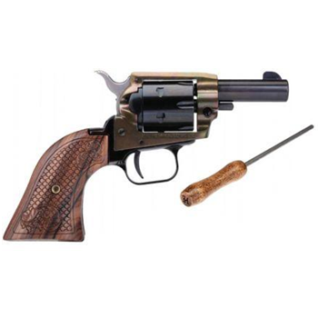   Heritage Rough Rider Barkeep 2" .22LR Revolver, Scroll Wood Grips - $159.99 - $159.99