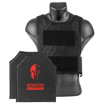   Spartan Armor Systems Flex Fused Core IIIA Soft Body Armor and Spartan DL Concealment Plate Carrier - $253.01 - $253.01